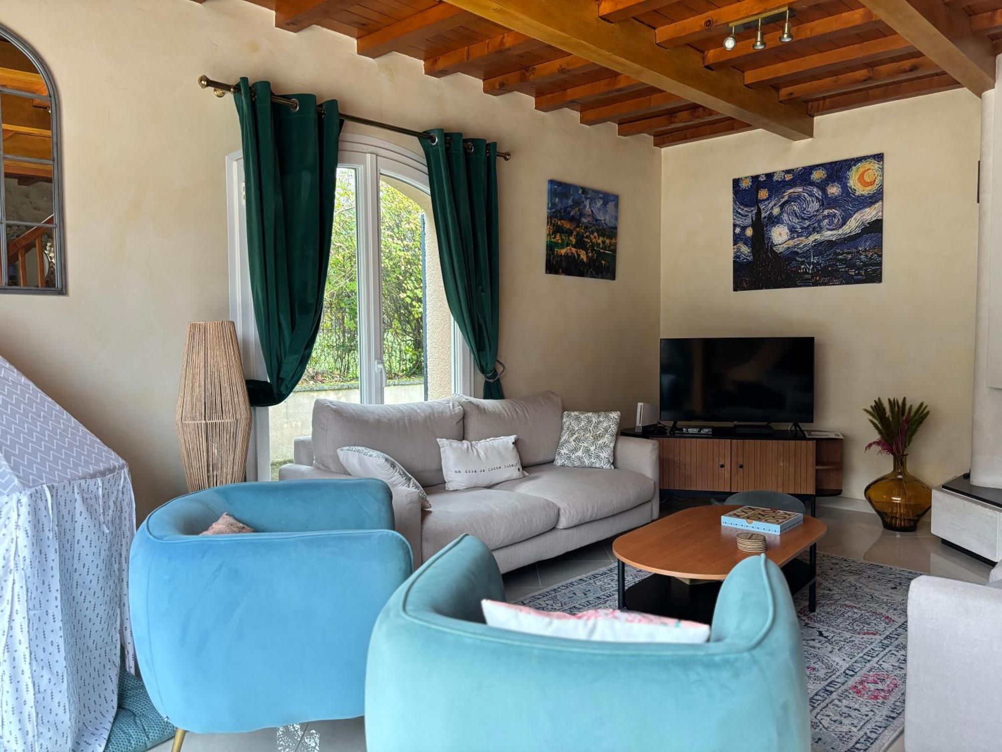 Le So Art, Grande Maison 4 Chambres, Terrain De Petanque, Grand Jardin Clos, Flipper, Babyfoot, Jeux Arcade, Ping Pong,1 Km Mer, Proche Golf, Port En Bessin, Bayeux Et Plages Du Debarquement, Adaptee Enfants Commes Exteriör bild