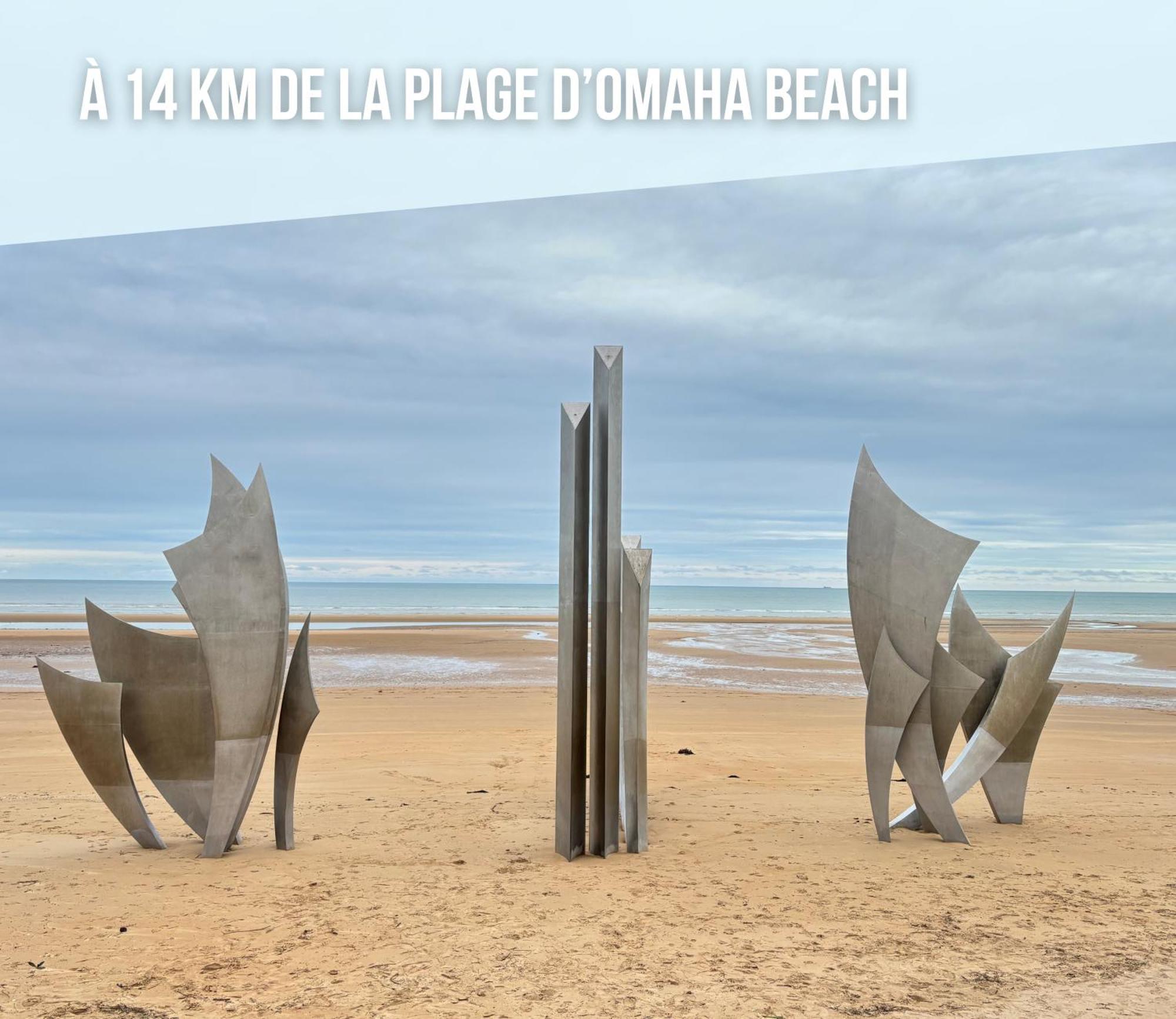 Le So Art, Grande Maison 4 Chambres, Terrain De Petanque, Grand Jardin Clos, Flipper, Babyfoot, Jeux Arcade, Ping Pong,1 Km Mer, Proche Golf, Port En Bessin, Bayeux Et Plages Du Debarquement, Adaptee Enfants Commes Exteriör bild